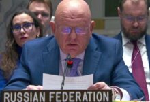 Russia's UN Envoy: Zelensky Faces Political Demise Without Conflict Resolution /Russia , Ukraine , UN , Zelensky , Nebenzya