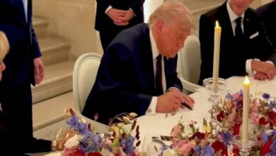 Macron Recounts Iran-US Deal Signing at Versailles /Emmanuel Macron , Donald Trump , Iran , United States , Versailles