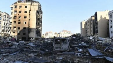 Fragile Calm Returns to Nabatieh in Southern Lebanon Amidst Cleanup Efforts /Lebanon , Nabatieh , Southern Lebanon , Ceasefire , Israel