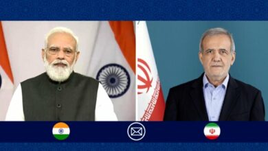 Indian Prime Minister Modi Discusses Strait of Hormuz Security with Iranian President /India , Iran , Strait of Hormuz , Masoud Pezeshkian , Narendra Modi