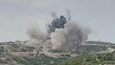Israeli Strikes on Southern Lebanon Leave Dozens Dead and Injured /Israel , Lebanon , Hezbollah , Nabatieh , Conflict