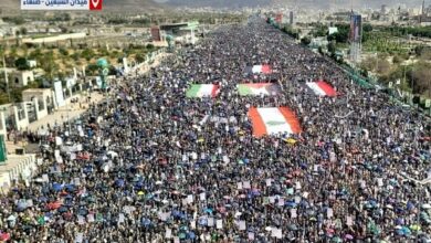 Yemen Witnesses Massive Protests Condemning Trump's Remarks, Celebrating Iran and Hezbollah Victories /Yemen , Donald Trump , Mecca , Iran , Hezbollah
