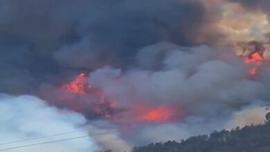 Massive Wildfires Rage in Northwestern Spain, Forcing Evacuations /Spain wildfires , Galicia , forest fires , evacuations , heatwave