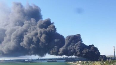 Ukraine Strikes Power Plant in Kerch, Halving Crimea's Electricity Supply /Ukraine , Russia , Crimea , Kerch , Power Outage