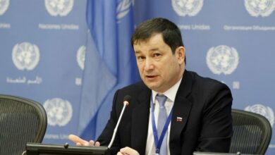 Russia: EU Consciously Pursuing Confrontation Path /Russia , European Union , OSCE , Dmitry Polyansky , Ukraine conflict