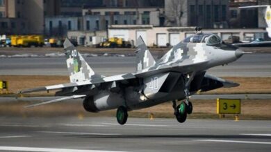 Ukrainian MiG-29 Fighter Jet Crashes in Poltava Region; Pilot Ejects Safely /Ukraine , MiG-29 , aircraft crash , Poltava , military aviation