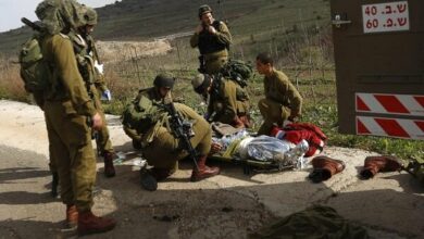 Hezbollah Drone Strike Wounds Eight Israeli Soldiers in Southern Lebanon /Hezbollah , Israel , Lebanon , drone attack , military casualties