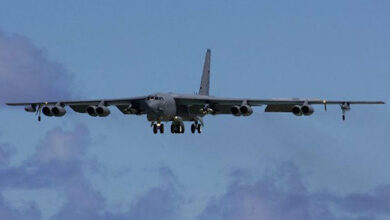 US B-52 Bomber Crashes Near California Air Base /B-52 bomber , US Air Force , California crash , military aircraft , aviation safety