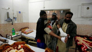 Explosion and Gunfire Erupt Near Karachi Security Hub /Karachi , Pakistan , Explosion , Gunfire , Security