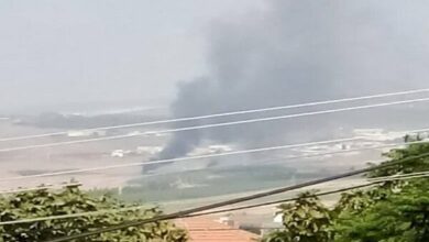 Israeli Military Base Catches Fire in Northern Occupied Palestine Amid Hezbollah Drone Suspicions /Israel , Palestine , Hezbollah , Drone Attack , Military Fire