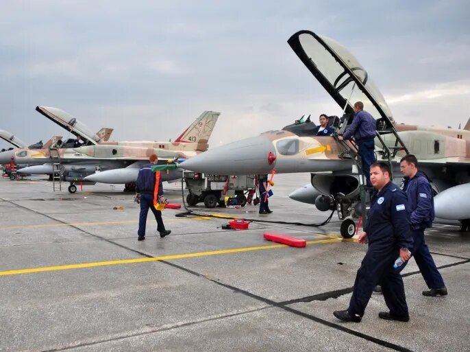 Satellite Imagery Reveals Damage to Israel's Ramat David Airbase Following Iranian Missile Strikes /Iran , Israel , Ramat David Airbase , missile strike , satellite imagery