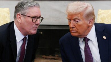 Trump Criticizes UK's Energy Policy Post-Starmer Resignation /Donald Trump , Keir Starmer , UK Politics , Energy Policy , North Sea Oil
