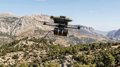 Hezbollah's Ababil Drones Target Israeli Military in Southern Lebanon /Hezbollah , Ababil drone , Southern Lebanon , Israeli military , Tayr Harfa