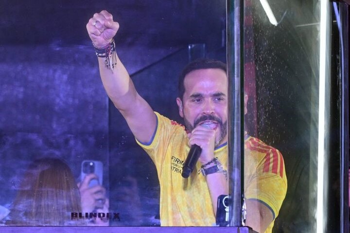 Right-Wing Candidate Wins Colombian Presidential Election with Trump's Backing /Colombia , Presidential Election , Abelardo de las Perias , Donald Trump , Ivan Cepeda