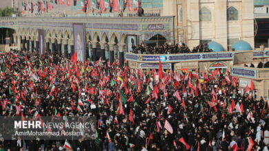Global Media Highlights Massive Turnout at Martyr Leader's Funeral in Qom /Iran , Funeral , Martyr Leader , Qom , Global Media