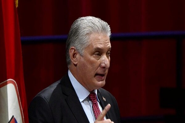 Cuban President Miguel Díaz-Canel States U.S. Embargo Aims to Incite Social Unrest /Cuba , United States , Embargo , Sanctions , United Nations