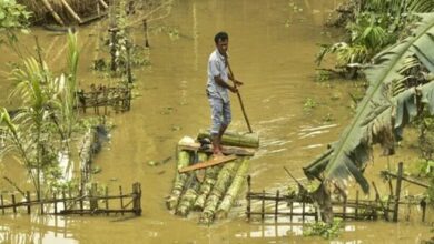 Assam Floods Claim 31 Lives Amidst Heavy Rains, Thousands Displaced /Assam floods , India , natural disaster , heavy rainfall , displacement