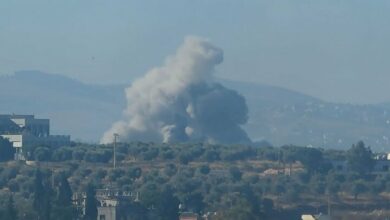 Israel Continues Artillery Strikes and Explosions in Southern Lebanon /Lebanon , Israel , Southern Lebanon , Hezbollah , Middle East Conflict