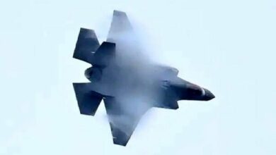 US Navy F-35C Lightning Fighter Jet Crashes in California /US Navy , F-35C , fighter jet , crash , California