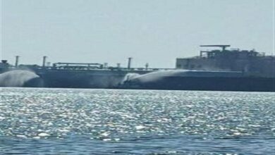 Egypt Attributes Damietta Gas Facility Fire to Drone Attack /Egypt , Damietta , Drone Attack , Gas Facilities , Maritime Security