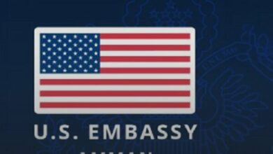 US Embassy in Jordan Issues Security Alert to Citizens Amid Regional Tensions /US Embassy , Jordan , Security Alert , American Citizens , Regional Tensions