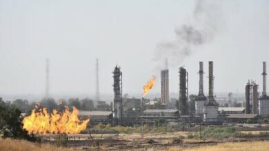 Iraq Halts Major Gas Field Operations Amid Security Threats /Iraq , Gas Field , Security , Kormor , Drone Attack