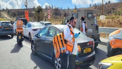 Palestinian Attacker Killed After Stabbing Attempt on Israeli Soldier in Lod /Israel , Palestine , Lod , Stabbing Attack , West Bank