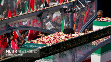 Millions Mourn Late Iranian Leader in Tehran Farewell /Iran , Funeral , Leader , Mourning , Tehran