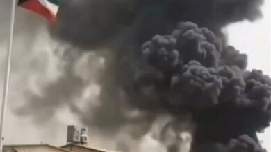 Explosions Rock Kuwait; Reports Indicate Projectiles from Iran /Kuwait , Iran , explosions , Ali Al Salem Air Base , projectiles