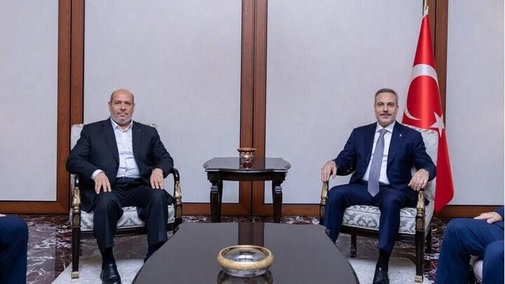 Hamas Political Chief Meets Turkish Foreign Minister in Ankara /Hamas , Turkey , Palestine , Gaza , Ankara