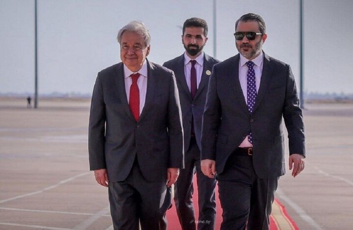 UN Secretary-General Arrives in Syria for First Visit in 17 Years /United Nations , Syria , António Guterres , Damascus , diplomacy