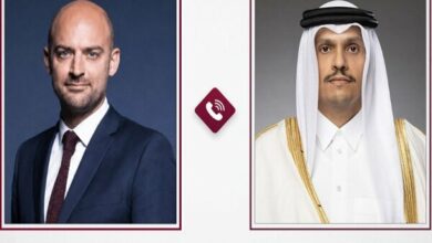 Qatar and France Foreign Ministers Discuss Iran-US Understanding /Qatar , France , Iran , United States , Lebanon