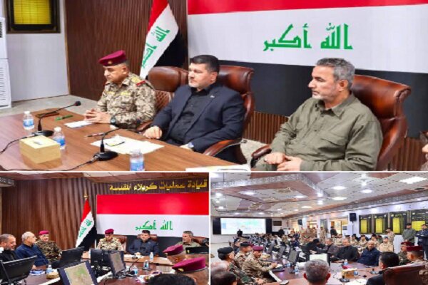 Iraq Holds High-Level Security Meetings for Iranian Leader's Funeral Ceremonies /Iraq , Iran , Funeral , Security Meetings , Najaf