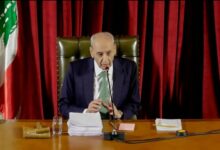 Lebanese Parliament Speaker Nabih Berri Dismisses Progress on US-Lebanon Talks /Nabih Berri , Donald Trump , Michel Aoun , Lebanon , Israel