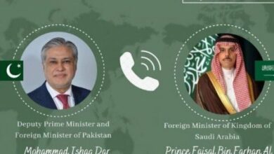 Saudi Arabia and Pakistan Discuss Maritime Corridor Security in Phone Call /Saudi Arabia , Pakistan , Maritime Security , Red Sea , Diplomacy