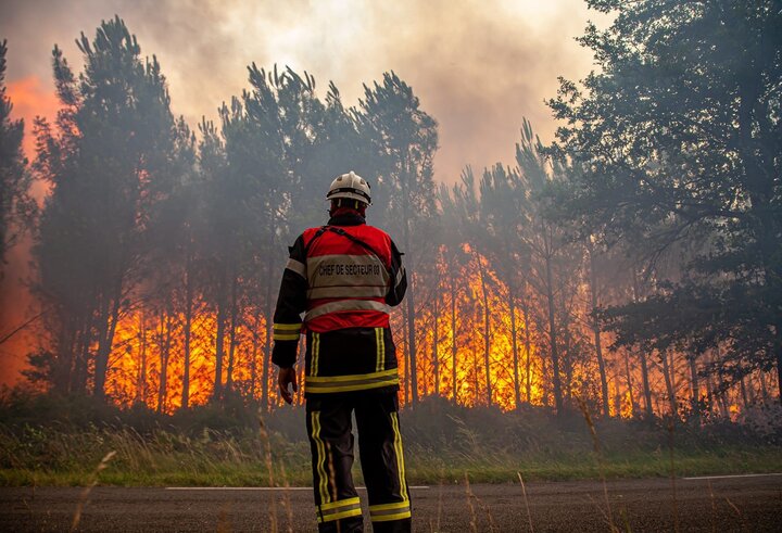 France Wildfires Approach Defense Industry Facilities, Threaten Missile Fuel Production /France wildfires , defense industry , ballistic missile fuel , ArianeGroup , World War II