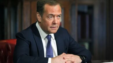 Russia Faces Unprecedented Sanctions: Medvedev Cites 30,000 Measures /Russia , Sanctions , Dmitry Medvedev , Security Council , Ukraine