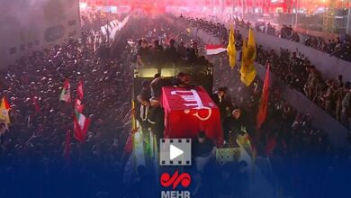 Martyr's Body Arrives at Holy Shrine of Imam Hussein /Martyr , Imam Hussein , Holy Shrine , Pilgrimage , Remembrance