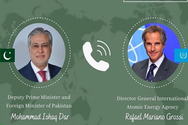 Pakistan Foreign Minister and IAEA Chief Discuss Regional Developments /Pakistan , IAEA , Rafael Mariano Grossi , Mohammad Ishaq Dar , regional developments
