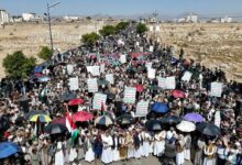 Yemen Witnesses Massive Protests Condemning Saudi Aggression /Yemen , Saudi Arabia , Protests , Sana'a Airport , Ansar Allah