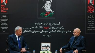Iranian Parliament Speaker Meets Belarusian Counterpart Amidst Mourning /Iran , Belarus , Parliament , Cooperation , Martyrdom