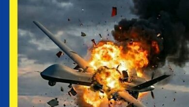 Iran Claims Downing of US MQ9 Drone Over Andimeshk /Iran , IRGC , MQ9 drone , air defense , Andimeshk