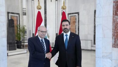 Iraqi Prime Minister Meets Lebanese Counterpart to Discuss Regional Developments /Iraq , Lebanon , Prime Minister , Regional Developments , Bilateral Relations