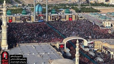Qom Residents Stage Monumental Send-off for 'Iran's Martyred Leader' /Qom , Iran , Martyr , Leader , Funeral