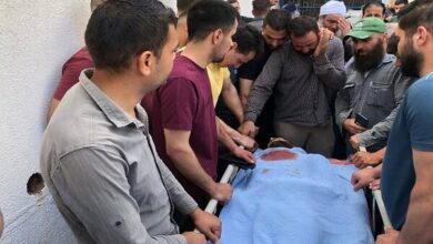 Four Palestinians Killed, Three Injured in Israeli Assault on Nablus; One Israeli Guard Dead /Nablus , West Bank , Palestine , Israel , Havat Gilad