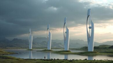 Iranian Researchers Develop Blade-less Wind Turbine for Low-Speed Winds /wind turbine , renewable energy , Iran , low-speed wind , bladeless technology