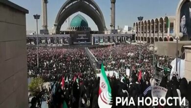 Global Media Focus on Second Day of Farewell Ceremony for Iran's Martyred Leader /Ayatollah Ali Khamenei , Iran , Farewell Ceremony , Tehran , Media Coverage