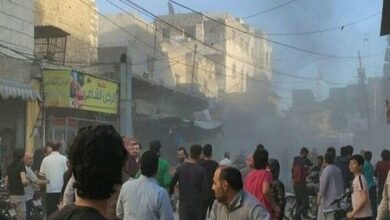Explosions Near Macron's Residence in Damascus Reported /Damascus , Explosions , Emmanuel Macron , Syria , Al-Julani