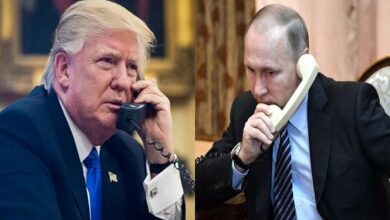 Putin and Trump Discuss Ukraine Diplomacy in Hour-Long Call /Vladimir Putin , Donald Trump , Ukraine , Diplomacy , Russia-US Relations