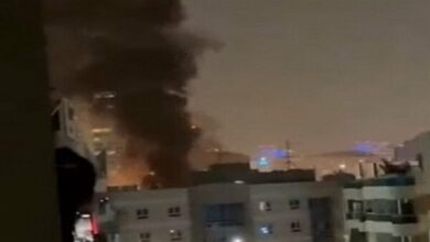 Four Major Explosions Rock Ras Al Khaimah Coastline /Ras Al Khaimah , UAE , Explosions , Persian Gulf , Regional Security